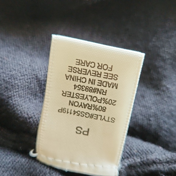 NWT madison +Hudson black,and white PS size knit sweater dress with gold b - Picture 16 of 16